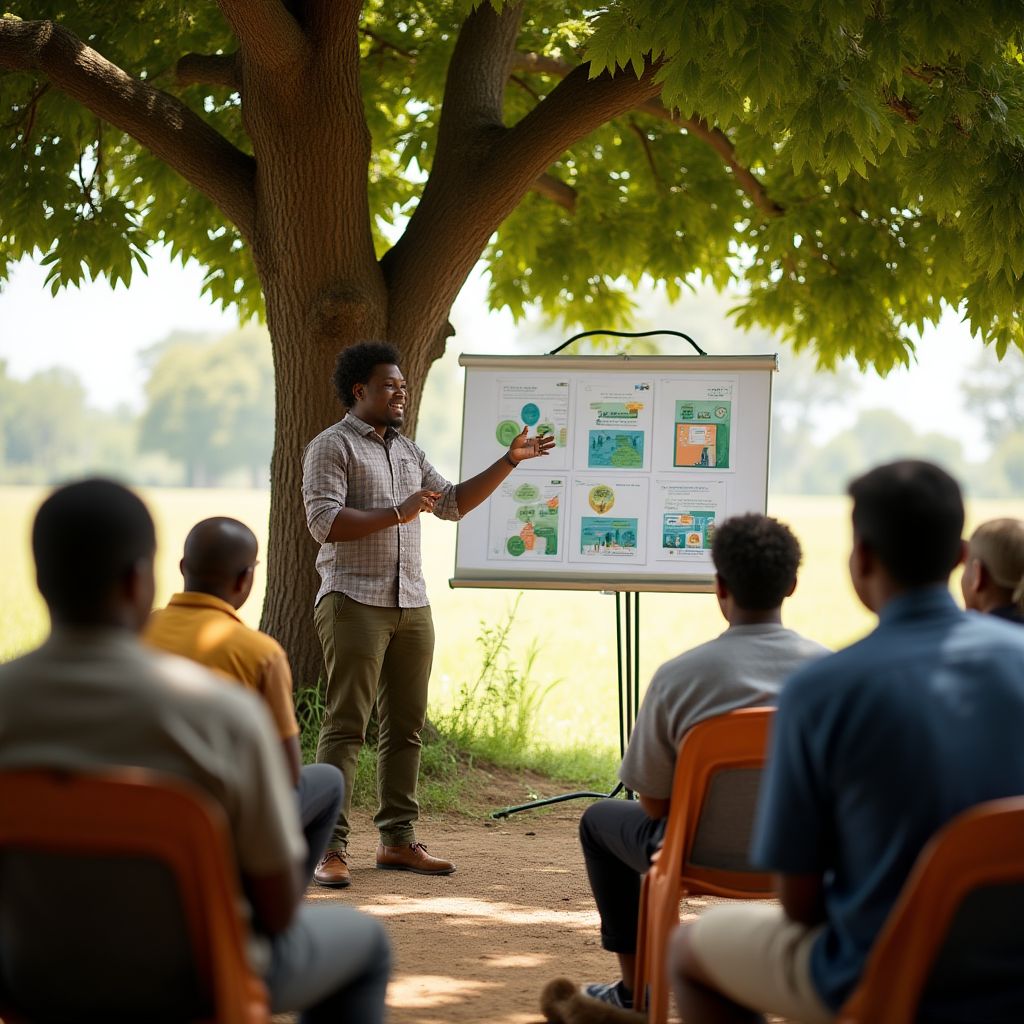 Rural outreach program on saving strategies